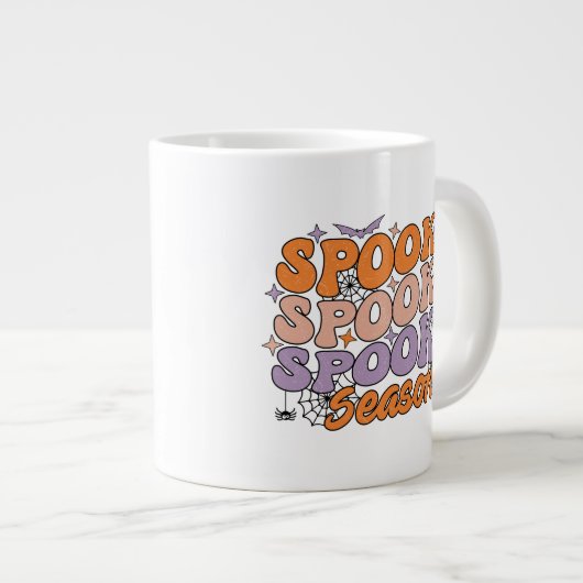 不気味不気味不気味期 ジャンボコーヒーマグカップ (正面右)