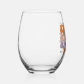 不気味不気味不気味期 ステムなしワイングラス (右)