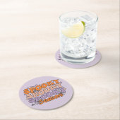 不気味不気味不気味期 ラウンドペーパーコースター (インサイチュ)