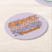 不気味不気味不気味期 ラウンドペーパーコースター (アングル)