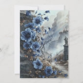 不気味不気味墓地ハローウィンパーティ 招待状 (裏面)