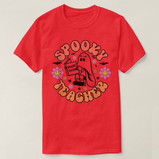 不気味先生トリッ教えクまたはGroovyハロウィンPar Tシャツ (デザイン正面)
