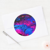 不気味夕べアクリル工芸 ラウンドシール (封筒)