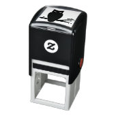 不気味夜型フクロウシルエット セルフインキングスタンプ (商品)