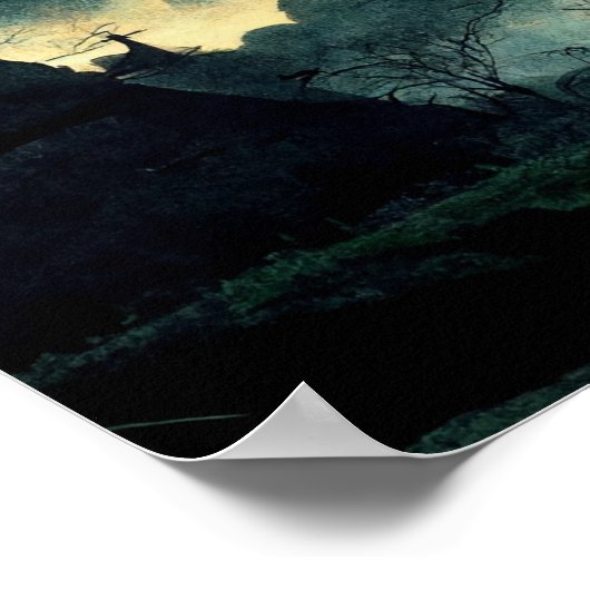 不気味夜景 ポスター (角)