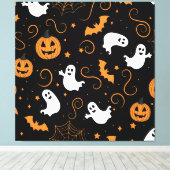 不気味夜 キャンバスプリント (インサイチュ (ウッドフロア))