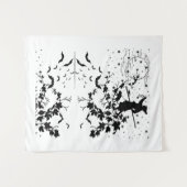 不気味夜 タペストリー (正面(横))