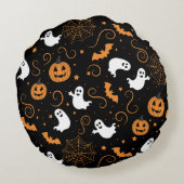 不気味夜 ラウンドクッション (裏面)