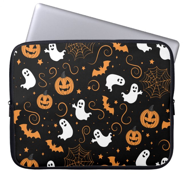 不気味夜 ラップトップスリーブ (正面)
