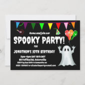 不気味子供の誕生日パーティー 招待状 (正面)