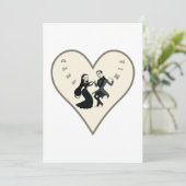 「不気味家族」コレクション 招待状 (スタンド正面)