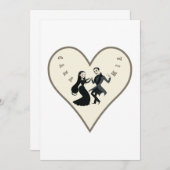 「不気味家族」コレクション 招待状 (正面/裏面)