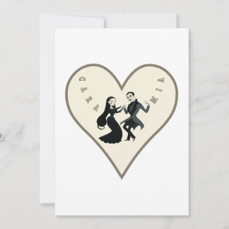 「不気味家族」コレクション 招待状