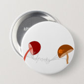 不気味居心地の良いボタン 缶バッジ (正面&裏面)