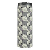 不気味幽霊たちと墓石ハロウィーン タンブラー (裏面)