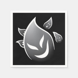 不気味幽霊たち スタンダードカクテルナプキン