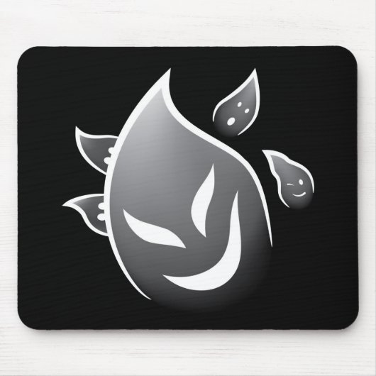 不気味幽霊たち マウスパッド (正面)