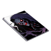 不気味幽霊と満月 ノートブック (右側)