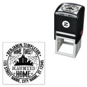 不気味幽霊のよく出るなHouse Spider Websの名前アドレス セルフインキングスタンプ (インサイチュ)