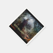 不気味幽霊のよく出るハウスとその幽霊オーナー – Macabre スタンダードカクテルナプキン (角)