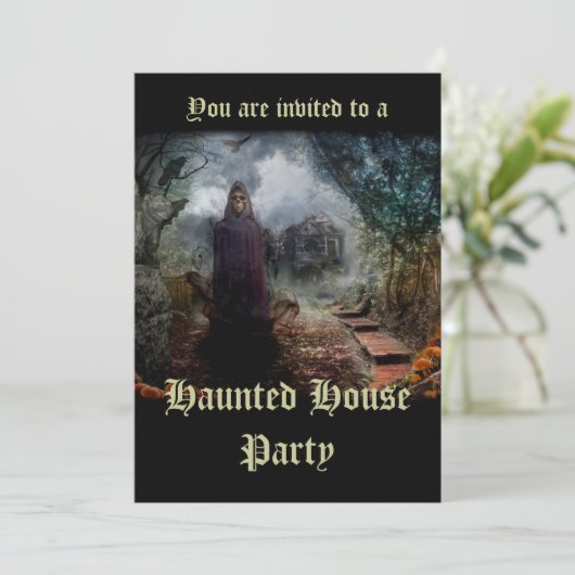 不気味幽霊のよく出るハウスとその幽霊オーナー – Macabre 招待状 (スタンド正面)
