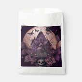 不気味幽霊のよく出るハウスバードスカルハッピーハローウィン フェイバーバッグ (正面)