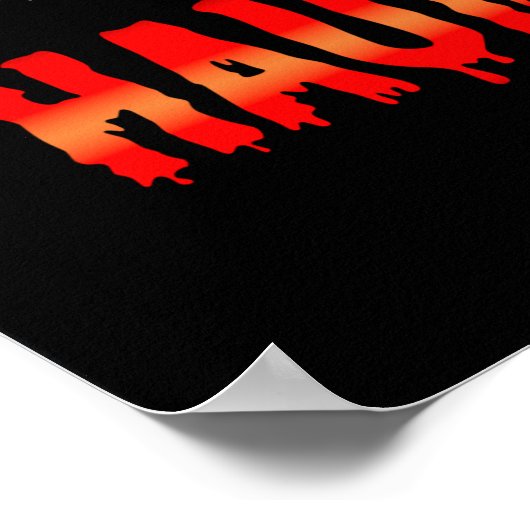 不気味幽霊オンファイアリー幽霊のよく出るスカイハウスウェルカムポー ポスター (角)