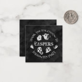 不気味幽霊サンキューカード ノートカード (正面/裏面インサイチュ)