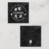 不気味幽霊サンキューカード ノートカード (正面/裏面)