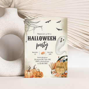 不気味幽霊ハローウィンパーティ 招待状