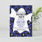 不気味幽霊ハローウィンパーティ 招待状 (スタンド正面)