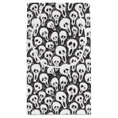 不気味幽霊パターン スモールペーパーバッグ (裏面)