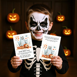 不気味幽霊パーティの招待状 招待状