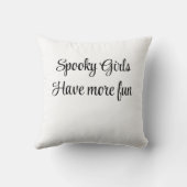 不気味幽霊墓地カスタム クッション (裏面)