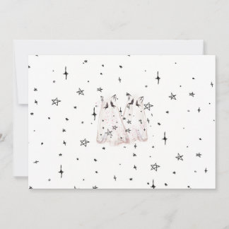 不気味幽霊猫カード「パンクスターズ」 招待状