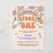 不気味幽霊1日パーティの招待状 招待状 (正面/裏面)