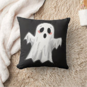 不気味幽霊 クッション (ブランケット)