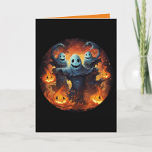 不気味幽霊&ジャック – O – ランタンパンプキンハロウィーン