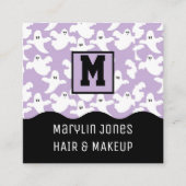 不気味幽霊 スクエア名刺 (正面)