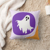 不気味幽霊&抽象芸術ブロブ形状ハロウィーンギフト クッション (ブランケット)