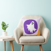 不気味幽霊&抽象芸術ブロブ形状ハロウィーンギフト クッション (椅子)