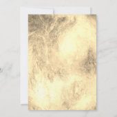 不気味怖いピエロヴィンテージハローウィンパーティ 招待状 (裏面)