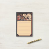 不気味日本の怪獣 ポストイット (デスク上)