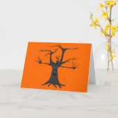 不気味木 カード (黄色い花)