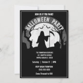 不気味死神ハローウィンパーティ 招待状 (正面)