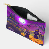 不気味猫ちゃん アクセサリーポーチ (見開き)