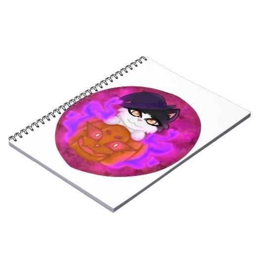 不気味猫 ノートブック (左側)