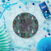 不気味紙プレート ペーパープレート (パーティー)