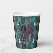 不気味紙プレート 紙コップ (裏面)