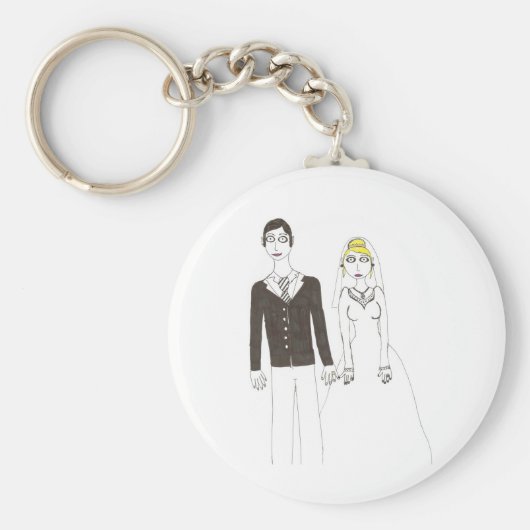 不気味結婚な2 キーホルダー (正面)